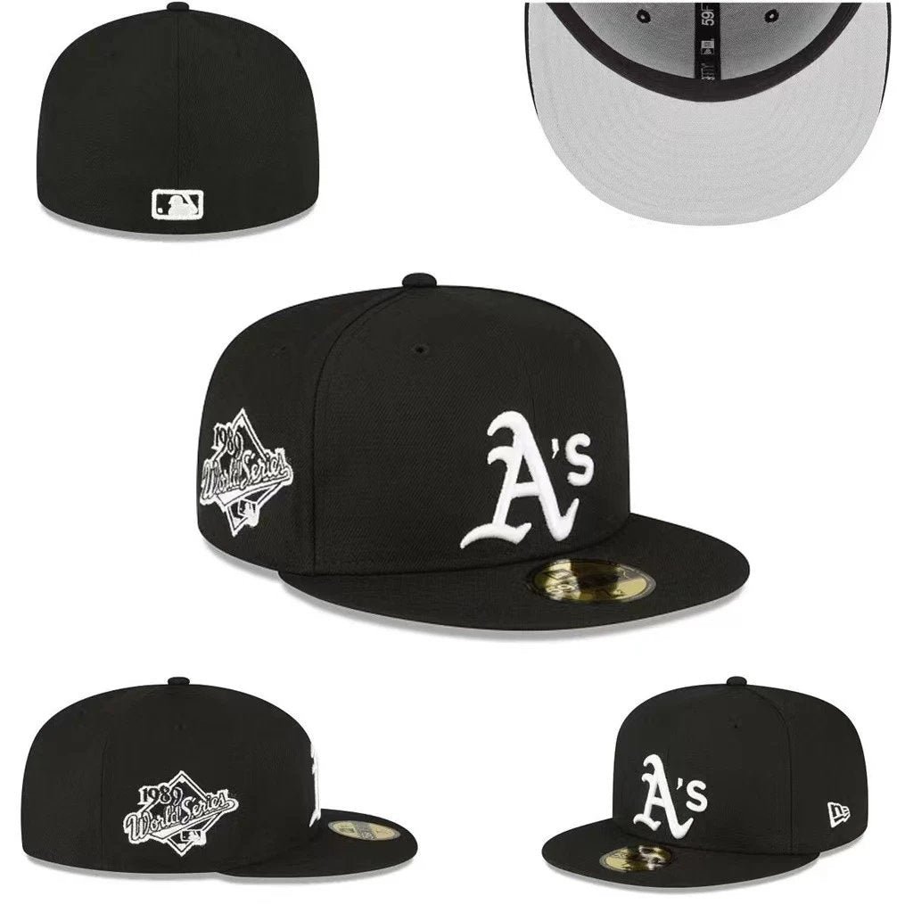 Oakland Athletics "1989 World Series" Black 59FIFTY Fitted Cap