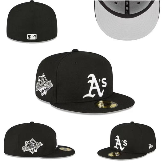 Oakland Athletics "1989 World Series" Black 59FIFTY Fitted Cap