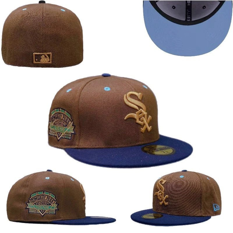 Chicago White Sox "Comiskey Park" Brown 59FIFTY Fitted Cap