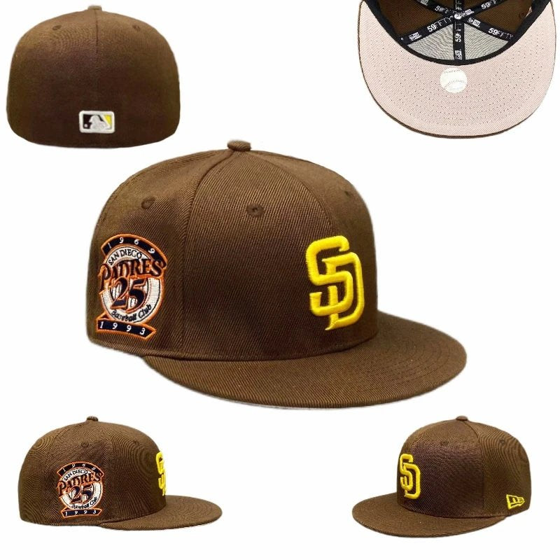 San Diego Padres Brown/Yellow 1993 59FIFTY Fitted Cap