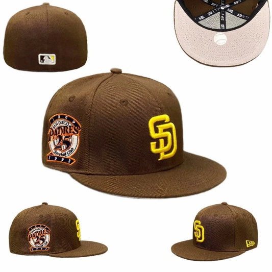 San Diego Padres Brown/Yellow 1993 59FIFTY Fitted Cap