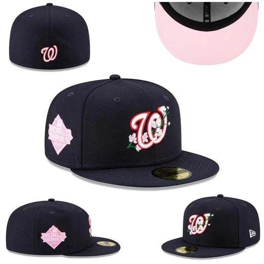 Washington Nationals "Cherry Blossom" Navy 59FIFTY Fitted Cap